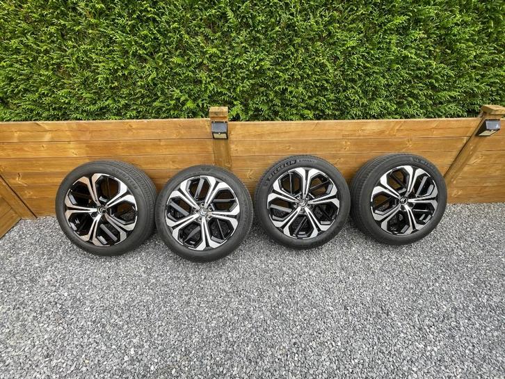 19 Inch originele Citroën C5X velgen met banden, Auto-onderdelen, Banden en Velgen, Velg(en), Zomerbanden, 19 inch, 205 mm, Personenwagen