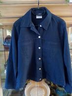 Donkerblauw dames zomerjasje, Ophalen of Verzenden, Zo goed als nieuw, Maat 42/44 (L), Blauw