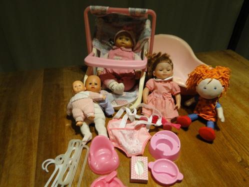 poppen en poppenspullen, Kinderen en Baby's, Speelgoed | Poppen, Gebruikt, Overige typen, Ophalen of Verzenden
