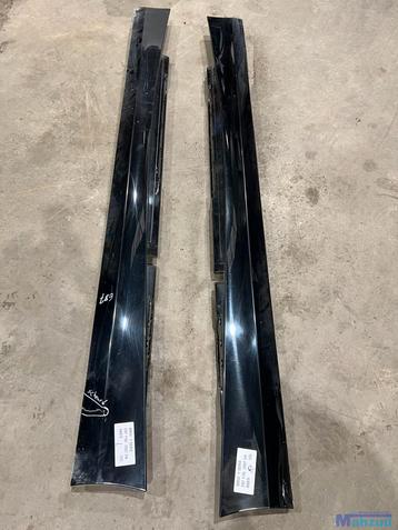 BMW 1 SERIE E87 links rechts zijskirt zwart 2003-2010 beschikbaar voor biedingen
