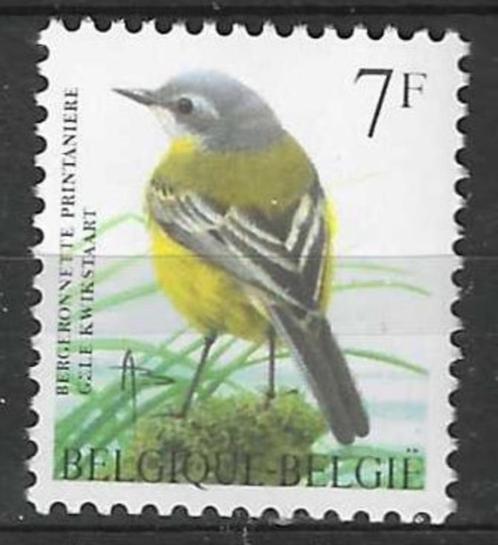 Belgie 1997 - Yvert 2715 /OBP 2725 - Gele Kwikstaart (PF), Timbres & Monnaies, Timbres | Europe | Belgique, Non oblitéré, Véhicules