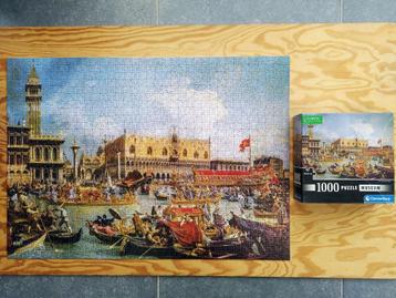 Puzzle 1000 pièces Clementoni - Bucentaur [...], Canaletto beschikbaar voor biedingen