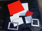 Blanco plaat voor bv stickeren + kader (Dibond, Alupanel), Ophalen of Verzenden, Nieuw, Overige materialen, Minder dan 20 mm