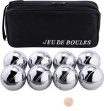 Jeu de boules / pétanque – complete set van 8 stuks, Een of twee spelers, Ophalen of Verzenden, Zo goed als nieuw