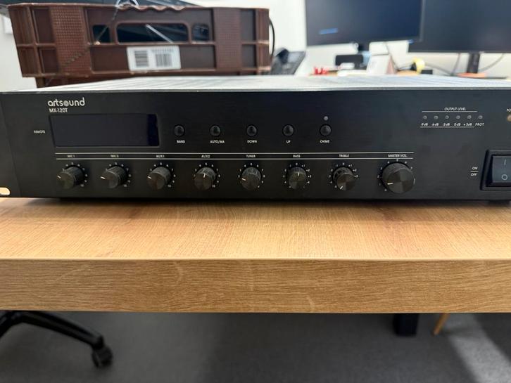 Versterker, Audio, Tv en Foto, Versterkers en Ontvangers, Gebruikt, Overige systemen, 120 watt of meer, Overige merken, Ophalen