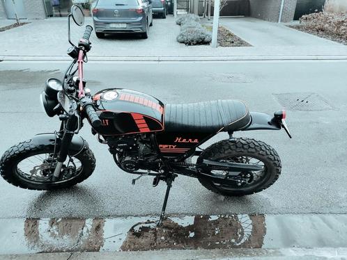 bullit hero 50 cc, Fietsen en Brommers, Brommers | Overige merken, Gebruikt, Klasse B (45 km/u), Ophalen