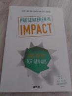 Presenteren met impact, Livres, Livres d'étude & Cours, Enlèvement, Comme neuf, Enseignement supérieur professionnel