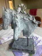 Prachtige paarden buste, Antiquités & Art, Art | Sculptures & Bois, Enlèvement
