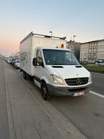 Mercedes Sprinter bakwagen 2.2 Diesel, Zwart, Leder en Stof, Wit, Mercedes-Benz