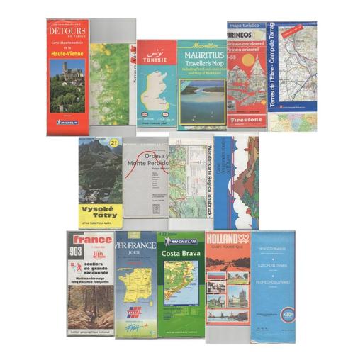 cartes géographiques diverses, Livres, Atlas & Cartes géographiques, Utilisé, Carte géographique, Monde, Enlèvement ou Envoi