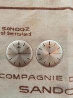 Lot de 2 cadrans Jaeger-LeCoultre d’origine – vintage – Ø 29, Handtassen en Accessoires, Horloges | Antiek, Ophalen of Verzenden