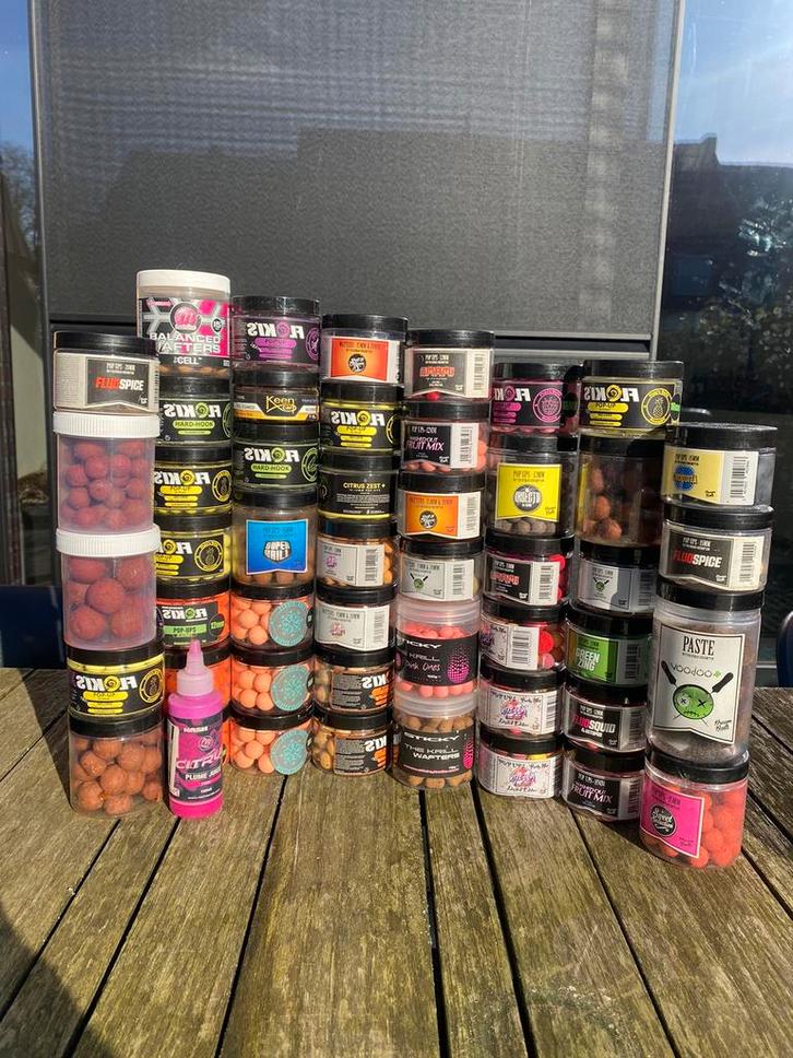 Pop-ups, wafters, hookbaits, Watersport en Boten, Hengelsport | Karpervissen, Zo goed als nieuw, Ophalen