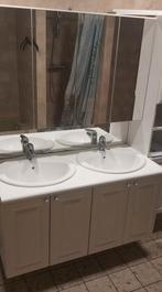 Meuble sdb + miroir pharmacie + colonne, Enlèvement