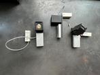 Modular Rektor design spots black alu Philips HUE aansturing, Huis en Inrichting, Ophalen, Gebruikt, Metaal of Aluminium, High-end design