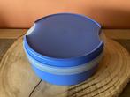 Boite à biscuits Tupperware, Enlèvement ou Envoi, Utilisé, Bleu, Boîte