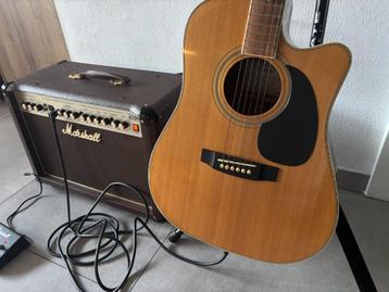 Marshall Acoustic AS501R soloist met Takamine G EG332C 400€ beschikbaar voor biedingen