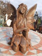 STATUE EN FONTE PATINEE (LA FEE A GENOUX), Enlèvement ou Envoi, Neuf