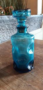 Carafe Empoli bleu pétrole modèle très rare, Antiquités & Art, Enlèvement ou Envoi