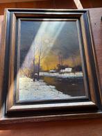 Schilderij SNEEUWLANDSCHAP, Ophalen