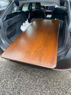 Eettafel / bureau blad uit vol eiken hout 200 op 90, Huis en Inrichting, Tafels | Eettafels, Ophalen, Eikenhout, 200 cm of meer