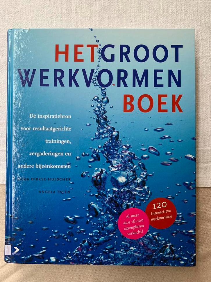 het groot werkvormen werkboek - Sasja Dirkse-Hulscher, Boeken, Advies, Hulp en Training, Ophalen