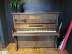 Piano droit De Heug, Muziek en Instrumenten, Piano's, Ophalen, Gebruikt, Bruin, Piano