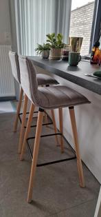 2 hoge barstoelen, Huis en Inrichting, Barkrukken, Ophalen