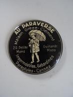 Petit miroir de poche publicitaire  Mons  +- 1920, Enlèvement ou Envoi, Utilisé, Ustensile