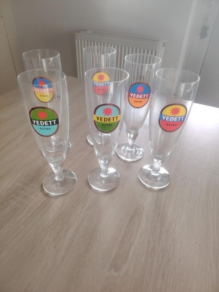 NIEUWE VEDETTE GLAZEN 6 STUKS, Enlèvement