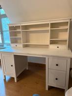 Ikea Hemnes bureau + opzetstuk, Ophalen, Gebruikt, Bureau