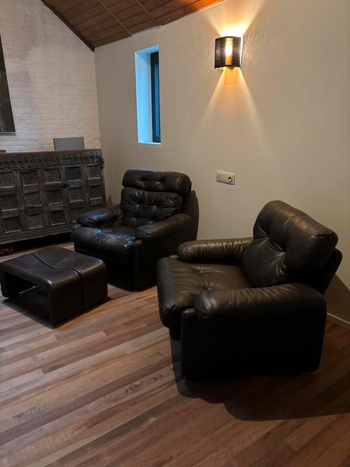 B&B Italia mooi duo club zeteltjes, Huis en Inrichting, Zetels | Complete zithoeken, Gebruikt, Ophalen