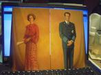 K.Boudewijn en K.Fabiola, Verzamelen, Koningshuis en Royalty, Ophalen of Verzenden, Zo goed als nieuw, Kaart, Foto of Prent