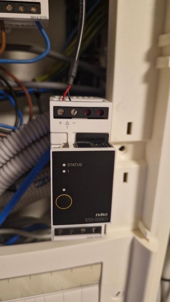 Meetmodule 1 kanaal Niko Home Control 550-00801, Bricolage & Construction, Électricité & Câbles, Comme neuf, Autres types, Enlèvement ou Envoi