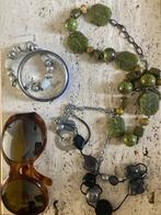 Accessoires ensemble, Verzenden, Zo goed als nieuw, Bruin, Overige materialen