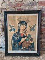 Kader met poster Maria en Jezus, Ophalen