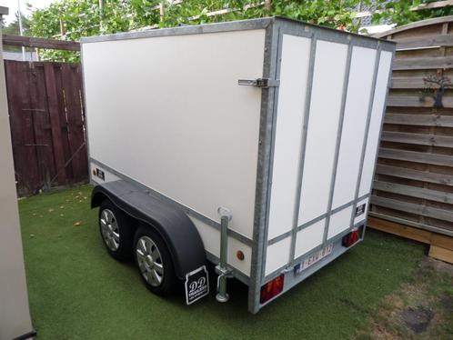 gesloten aanhangwagen+ kipdeur, Auto diversen, Aanhangers en Bagagewagens, Zo goed als nieuw, Ophalen