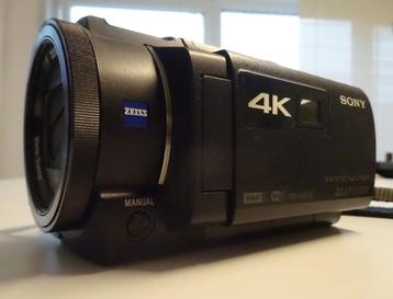 Sony 4K camera met projector