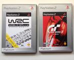 Playstation 2 WRC en Grand Turismo 3, Racen en Vliegen, 2 spelers, Ophalen of Verzenden, Zo goed als nieuw