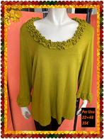 Trui dames 22=48. Per Una, Enlèvement ou Envoi, Comme neuf, Vert, Pull ou Veste