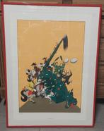 Doudou Mons - Le Combat.- 1993., Antiek en Kunst, Kunst | Litho's en Zeefdrukken, Ophalen of Verzenden
