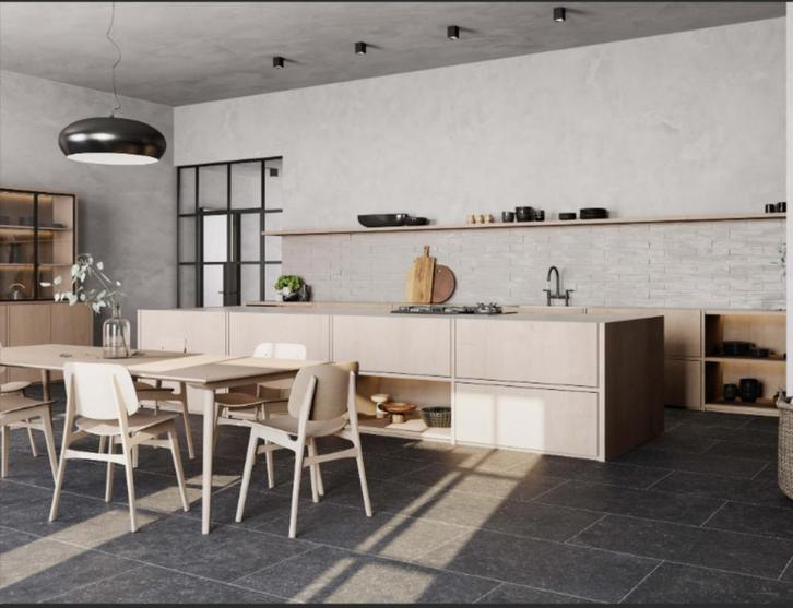 Nieuwe tegels Tilestone Dalle Belge 13,5m², Doe-het-zelf en Bouw, Tegels, Nieuw, Vloertegels, Keramiek, 60 cm of meer, 60 cm of meer