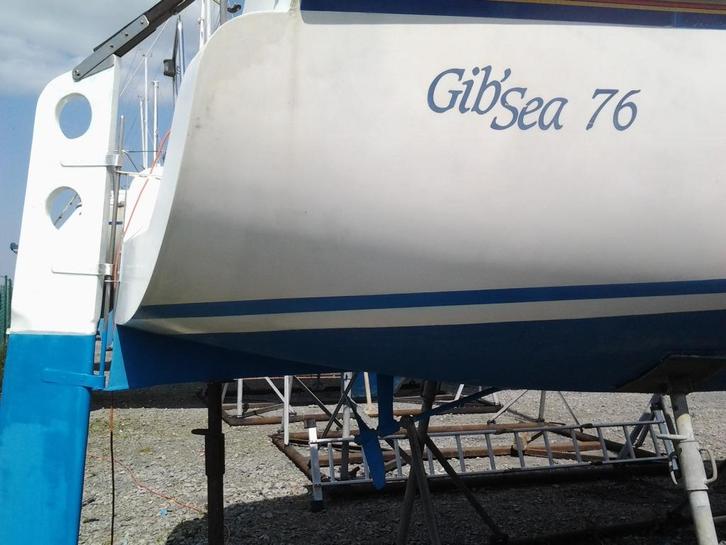 Zeiljacht Gib'Sea 76 - bouwjaar '85, Watersport en Boten, Kajuitzeilboten en Zeiljachten, Gebruikt, Tour-wedstrijdjacht, Polyester