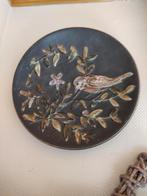 Supermooi bord Ruscha keramiek in basrelief, Antiek en Kunst, Ophalen