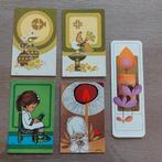 5 communieprentjes met tekeningen van Jaklien, Ophalen of Verzenden, Zo goed als nieuw