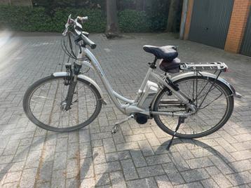 2 elektrische fietsen Flyer grijs, Fietsen en Brommers, Elektrische fietsen, Gebruikt, Minder dan 47 cm, 50 km per accu of meer