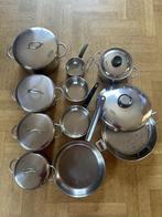 kookpotten, Huis en Inrichting, Inox, Gebruikt, Keramische plaat, Overige typen