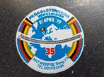 Sticker vintage wielrennen pedaalstompers 1979 Westmalle, Ophalen of Verzenden, Zo goed als nieuw, Sport
