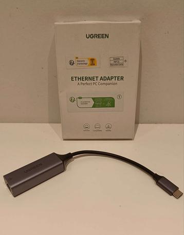 Adaptateur Ethernet UGREEN USB-C 10/100/1000, Enlèvement ou Envoi, Comme neuf