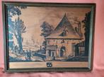 Gravure oude watermolen Etterbeek, Ophalen of Verzenden