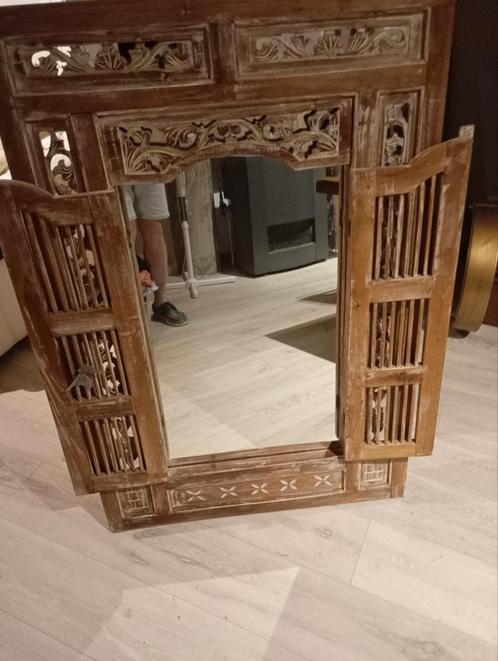 Spiegelraam met rolluiken, Antiek en Kunst, Antiek | Spiegels, Ophalen